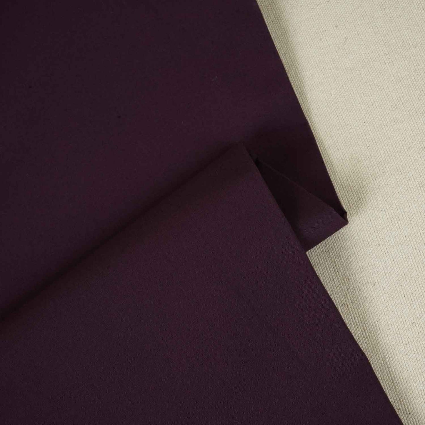 Brown Solid Poplin Fabric LSF-27888