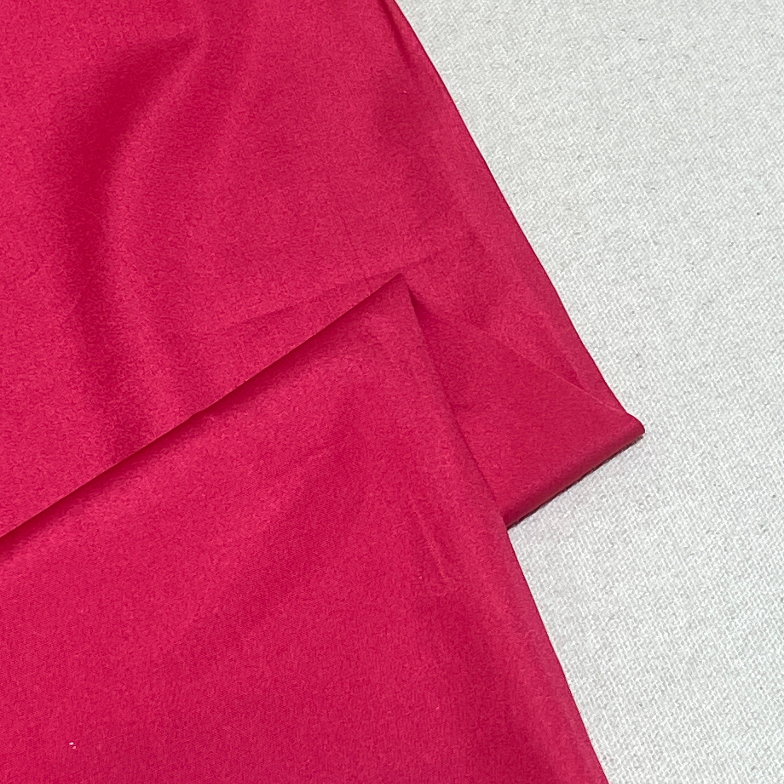 Magenta Solid Poplin Fabric LSF-27889 - TradeUNO