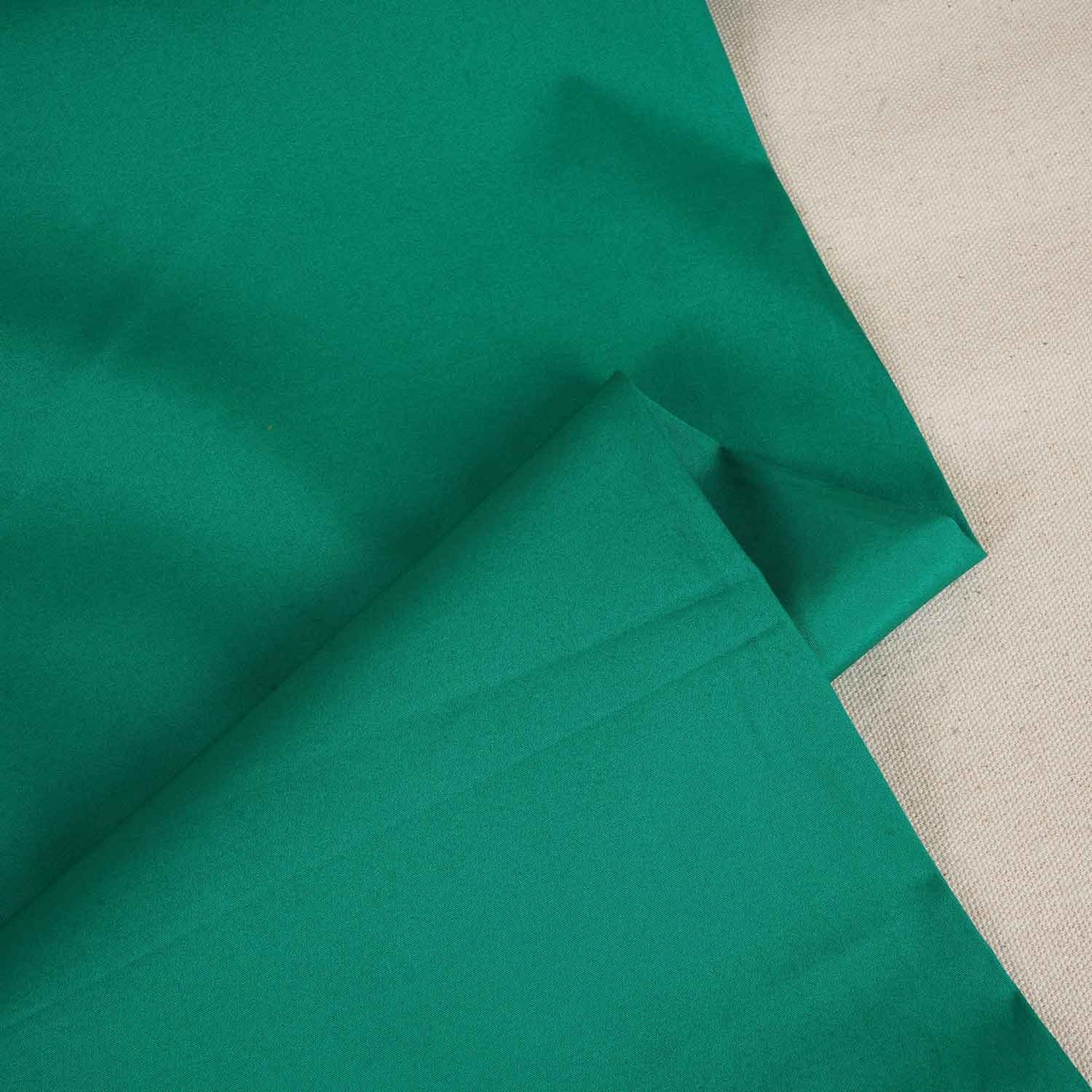 Parrot Green Solid Poplin Fabric LSF-27892