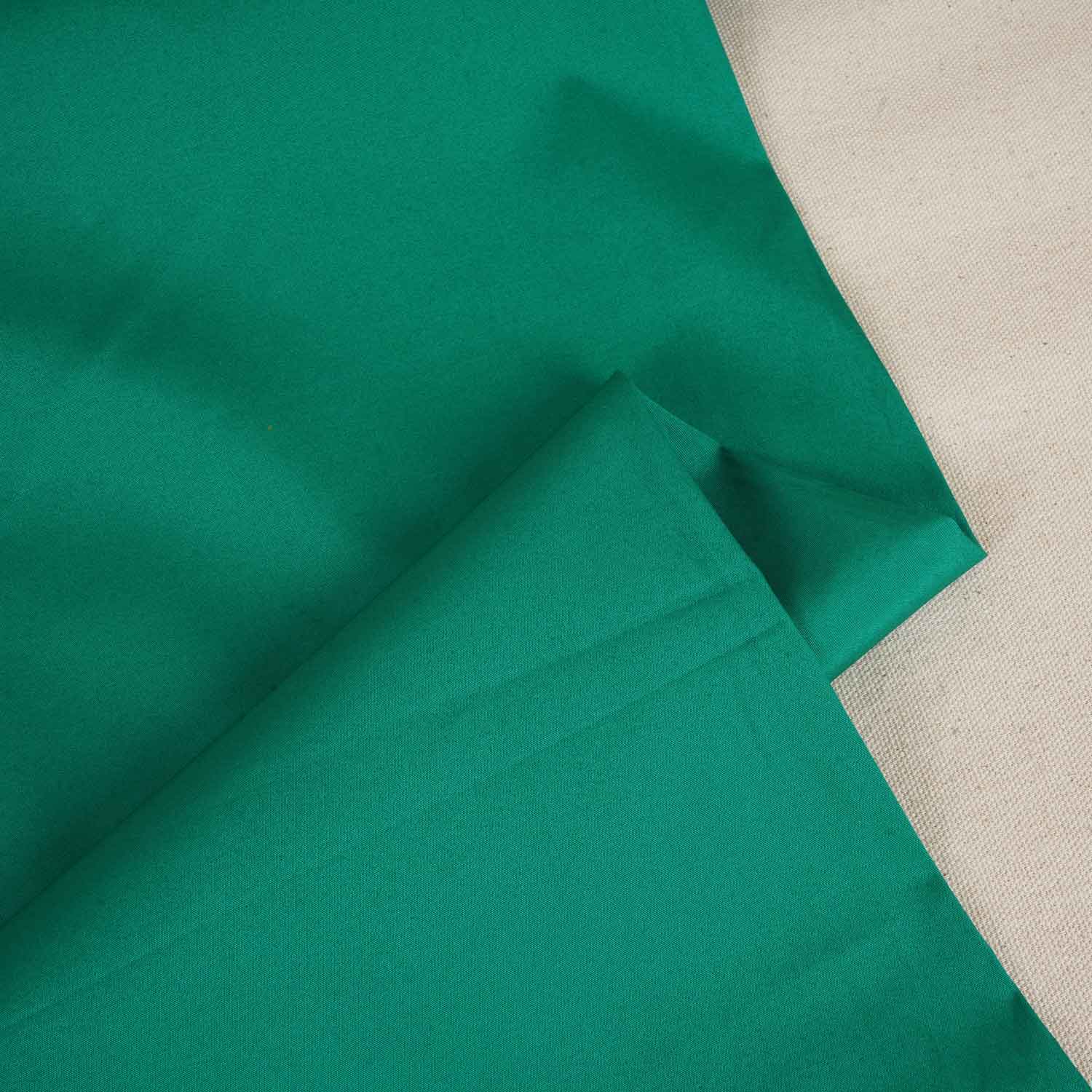 Parrot Green Solid Poplin Fabric LSF-27892