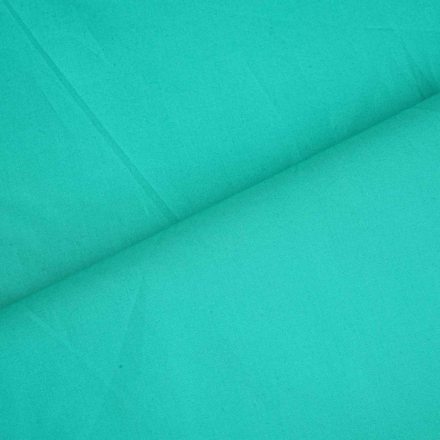 Sea Green Solid Poplin Fabric LSF-27894