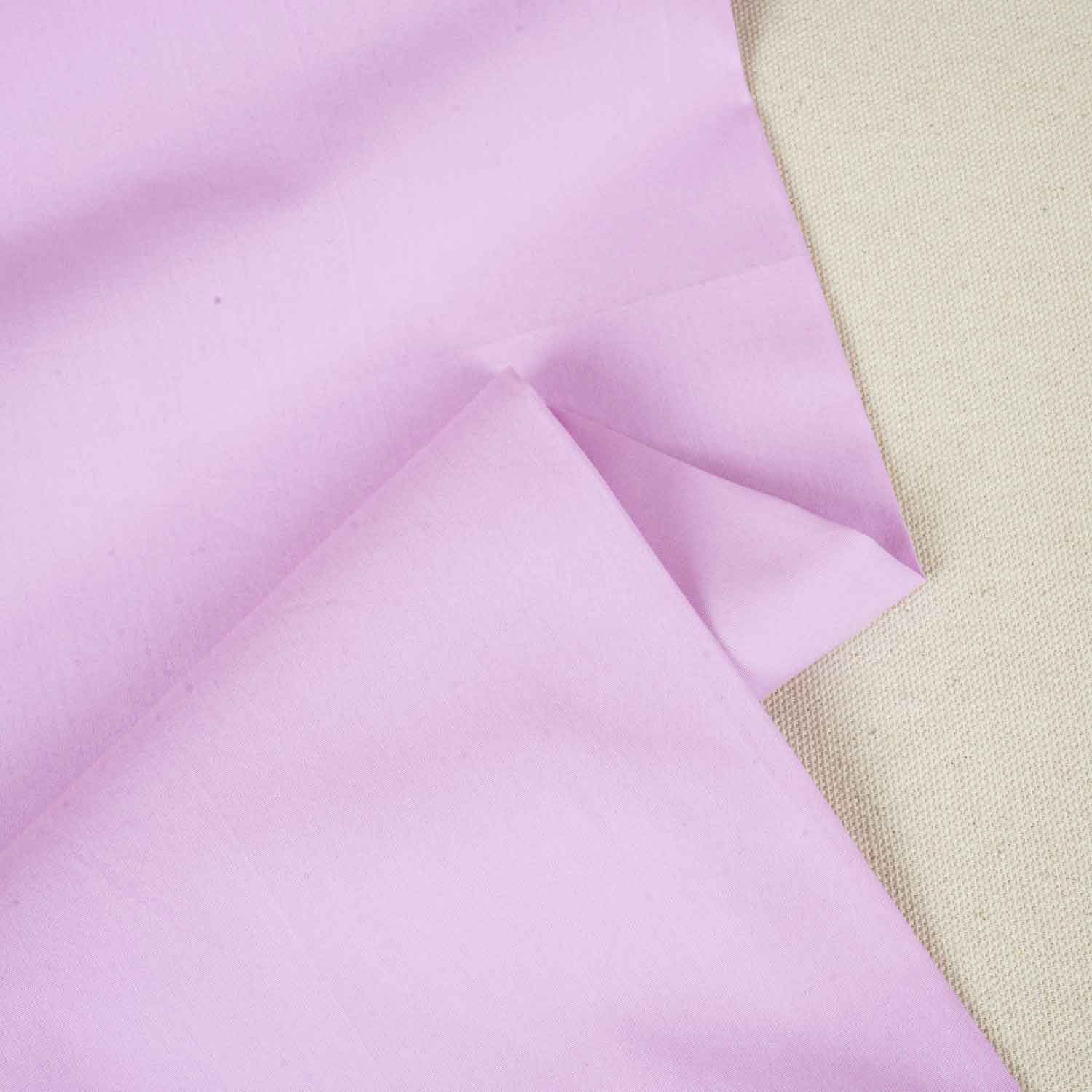 Baby Pink Solid Poplin Fabric LSF-27895