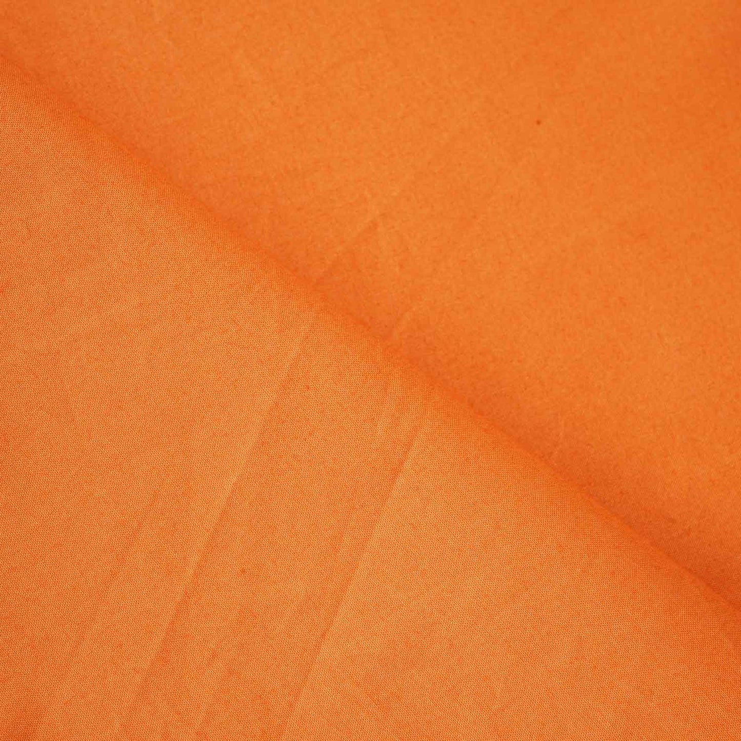 Orange Solid Poplin Fabric LSF-27896
