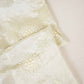 Golden Dyeable Zari Beads Work Tissue Fabric SC-27898