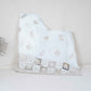 White Dyeable Applique Work Crepe Fabric SC-27902