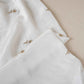 White Dyeable Applique Work Crepe Fabric SC-27903