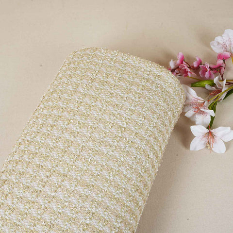 Beige Tweed Fabric AF-27914