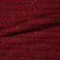 Maroon Tweed Fabric AF-27915