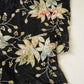 Black Cutdana Embroidery Georgette Fabric WI-27928
