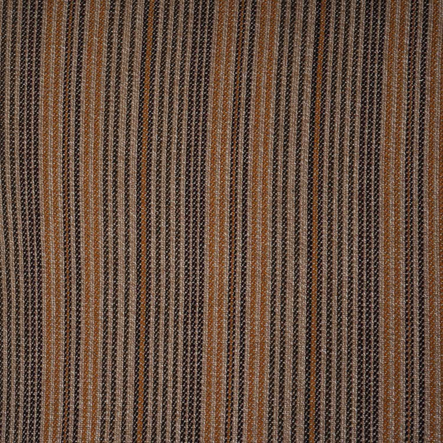Brown Stripes Tweed Fabric EI-27935