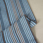 Sea Blue Stripes Tweed Fabric EI-27937
