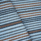 Sea Blue Stripes Tweed Fabric EI-27937