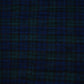 Navy Blue & Green Check Tweed Fabric EI-27942