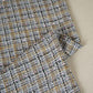 Light Purple Check Lurex Tweed Fabric EI-27943