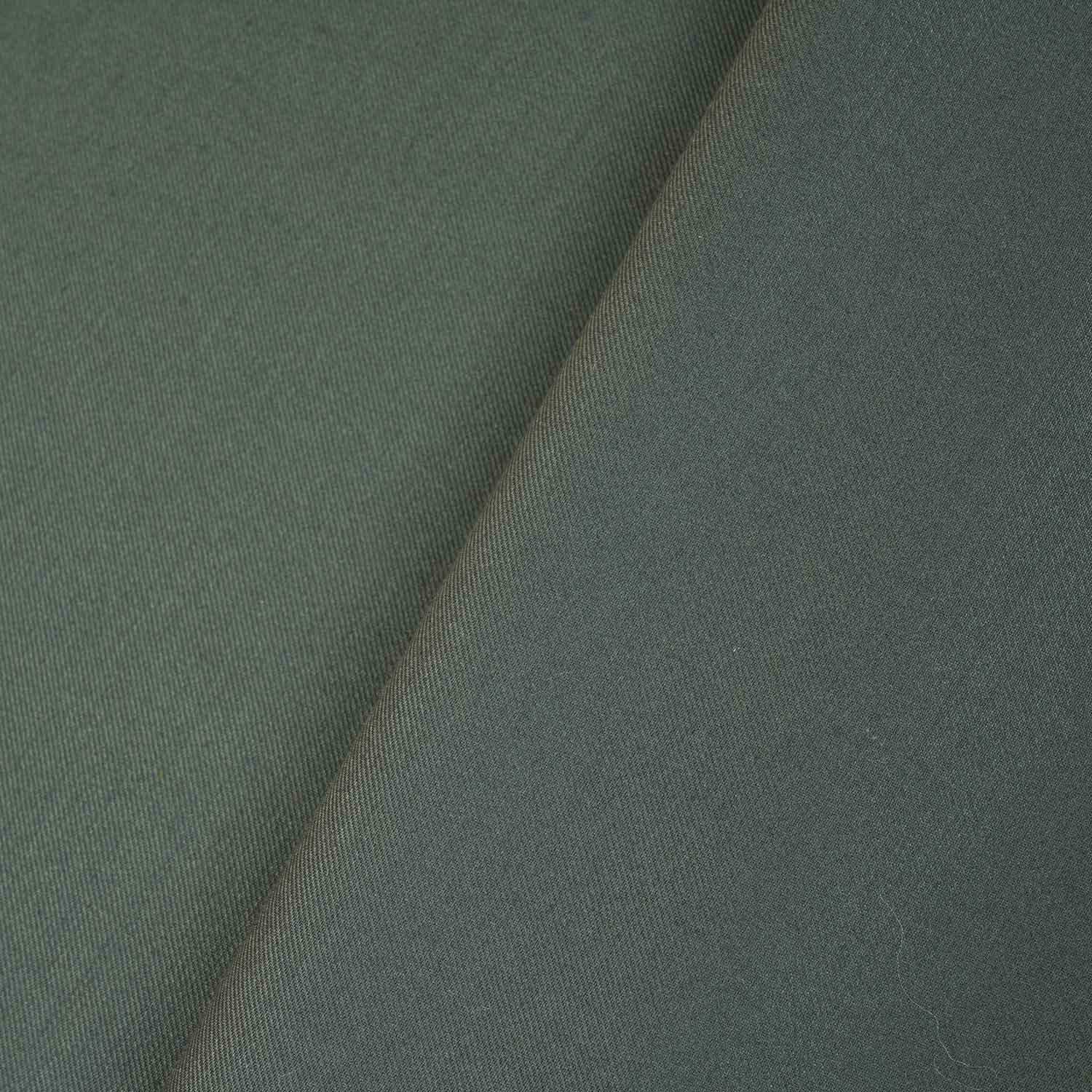Jungle Green Viscose Suiting Fabric ST-27946 - TradeUNO