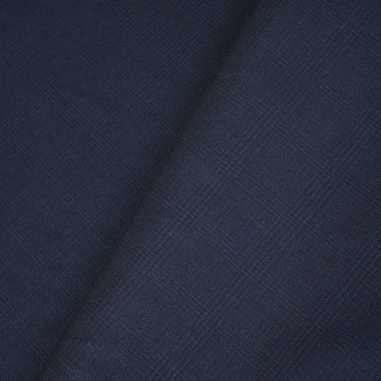 Blue Viscose Suiting Fabric ST-27956 - TradeUNO