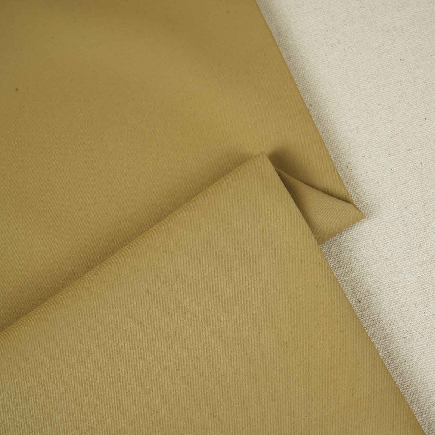 Khaki Solid Suiting Lycra Fabric ST-27959
