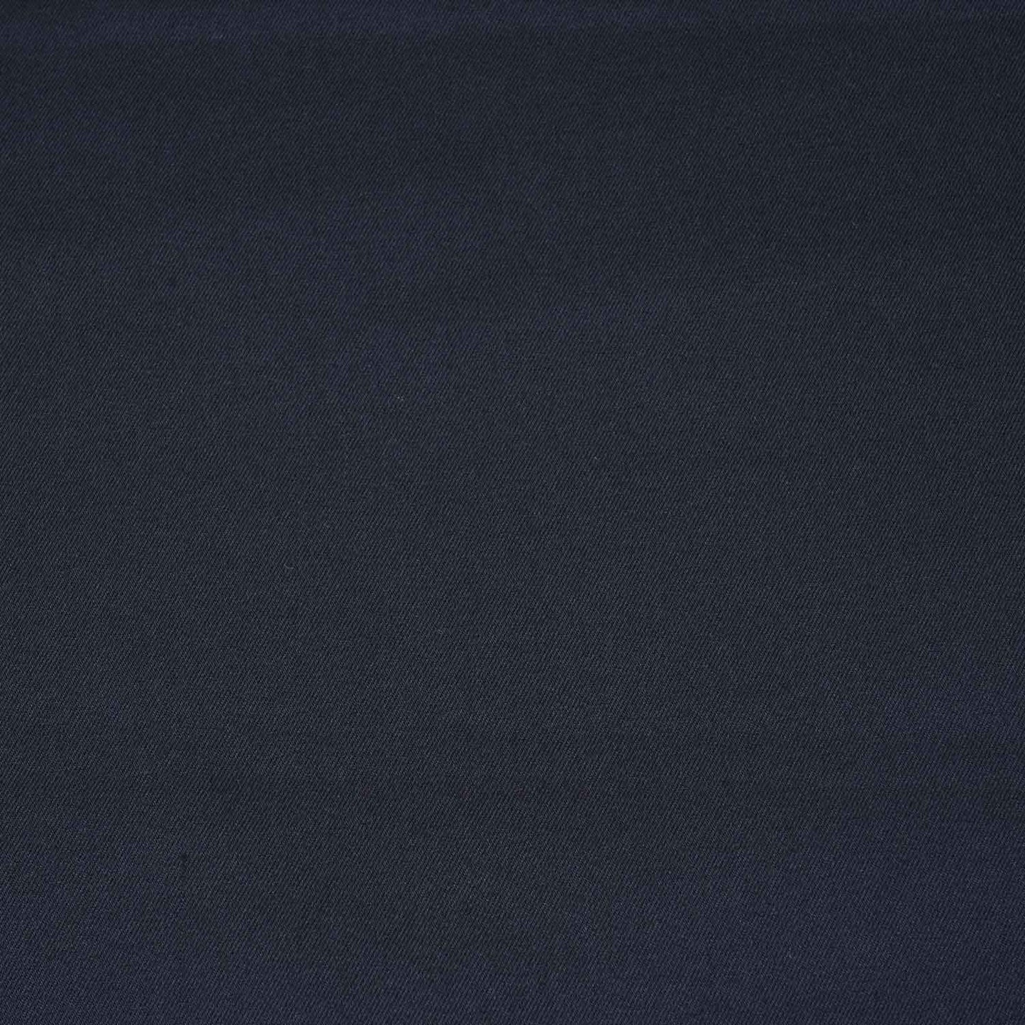 Navy Blue Solid Suiting Lycra Fabric ST-27960