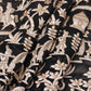 Black Zari Embroidery Georgette fabric DRAJ-27963