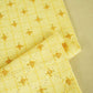 Yellow Cutdana Tweed Fabric AF-27966