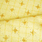 Yellow Cutdana Tweed Fabric AF-27966
