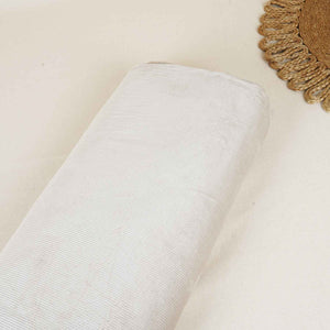 Cream Solid Corduroy Fabric EI-27971 - TradeUNO