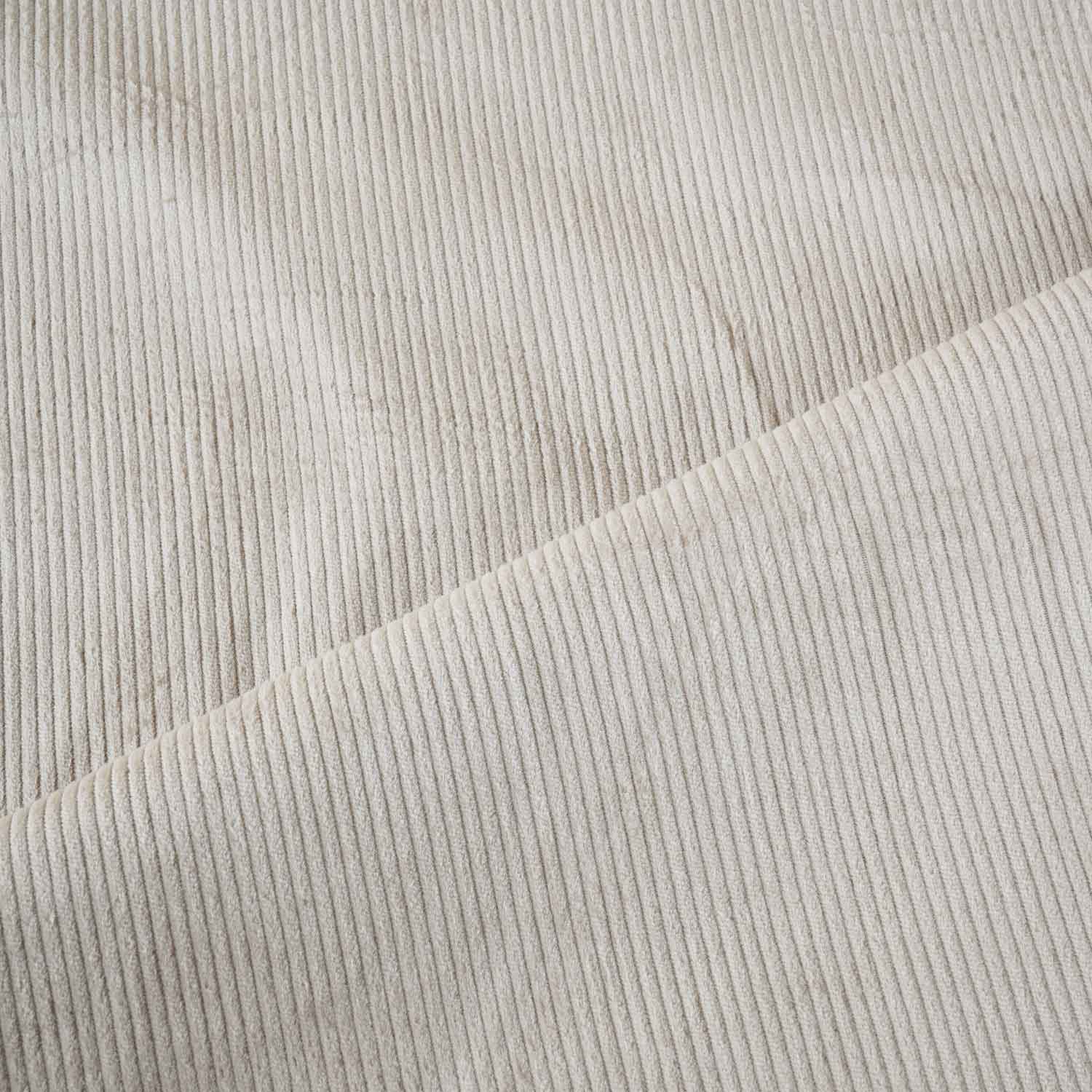 Cream Solid Corduroy Fabric EI-27971 - TradeUNO
