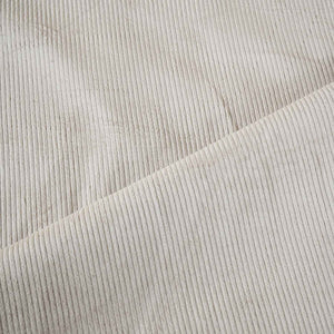 Cream Solid Corduroy Fabric EI-27971 - TradeUNO