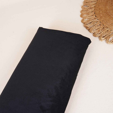 Charcoal Grey Corduroy Fabric EI-27972