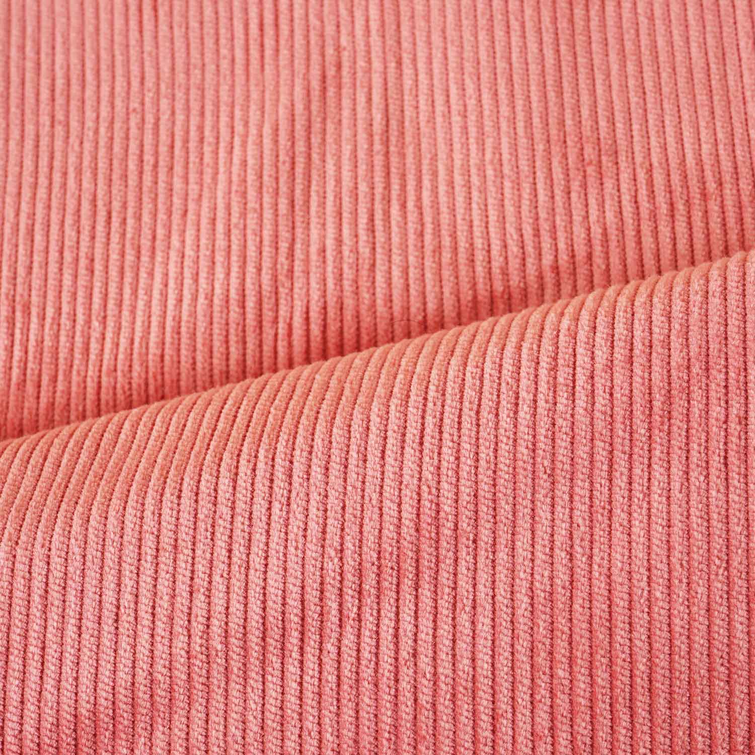 Peach Solid Corduroy Fabric EI-27978 - TradeUNO