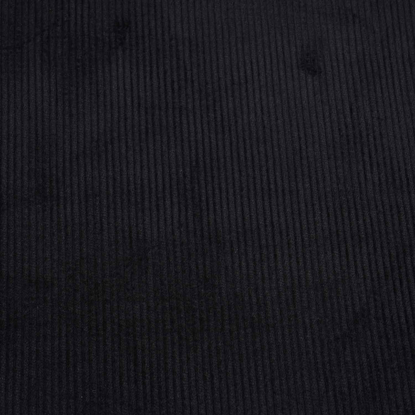 Black Solid Corduroy Fabric EI-27979