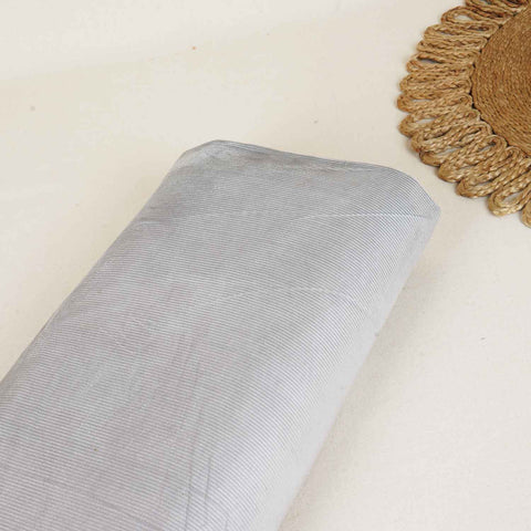Grey Solid Corduroy Fabric EI-27980