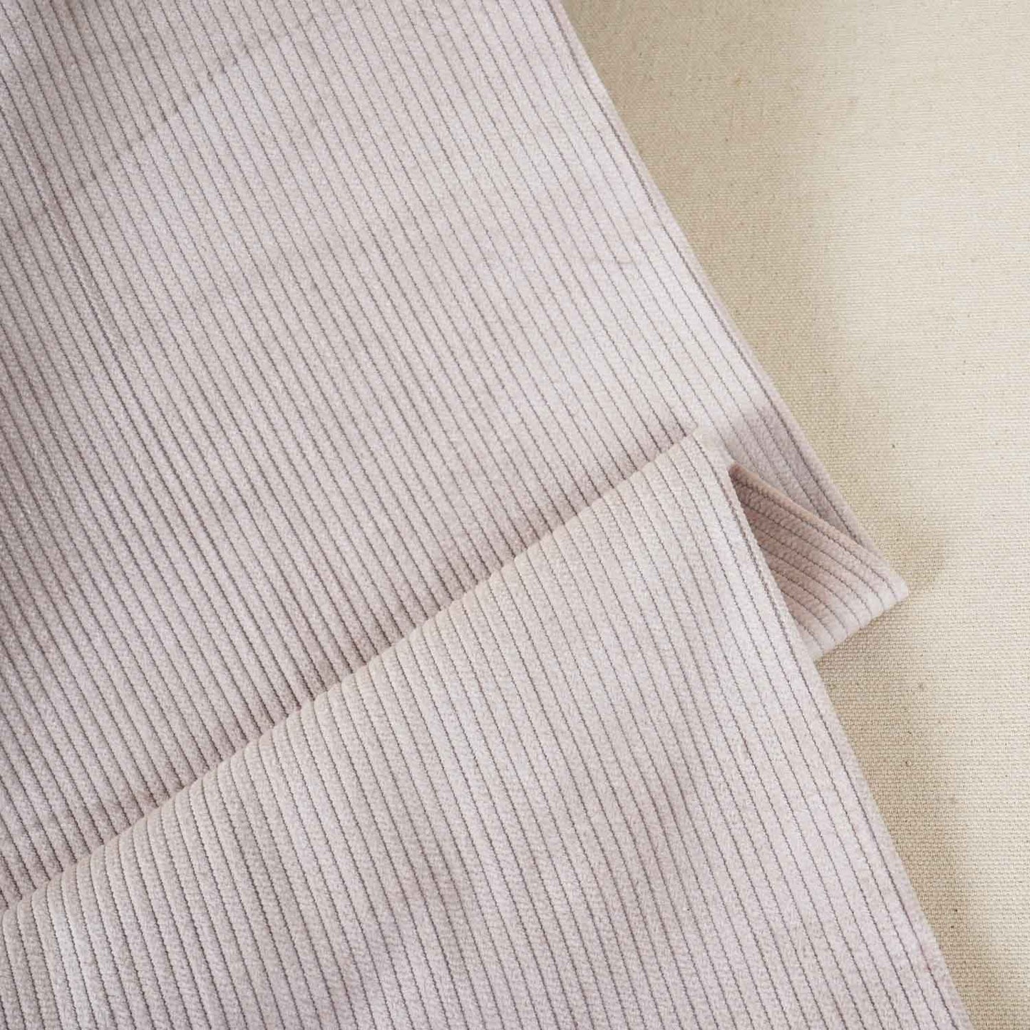 Misty Rose Solid Corduroy Fabric EI-27981