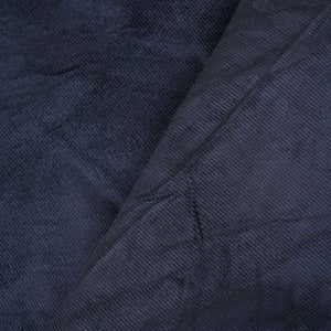 Navy Blue Solid Corduroy Fabric EI-27982 - TradeUNO