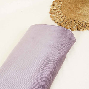 Lavender Solid Corduroy Fabric EI-27984 - TradeUNO