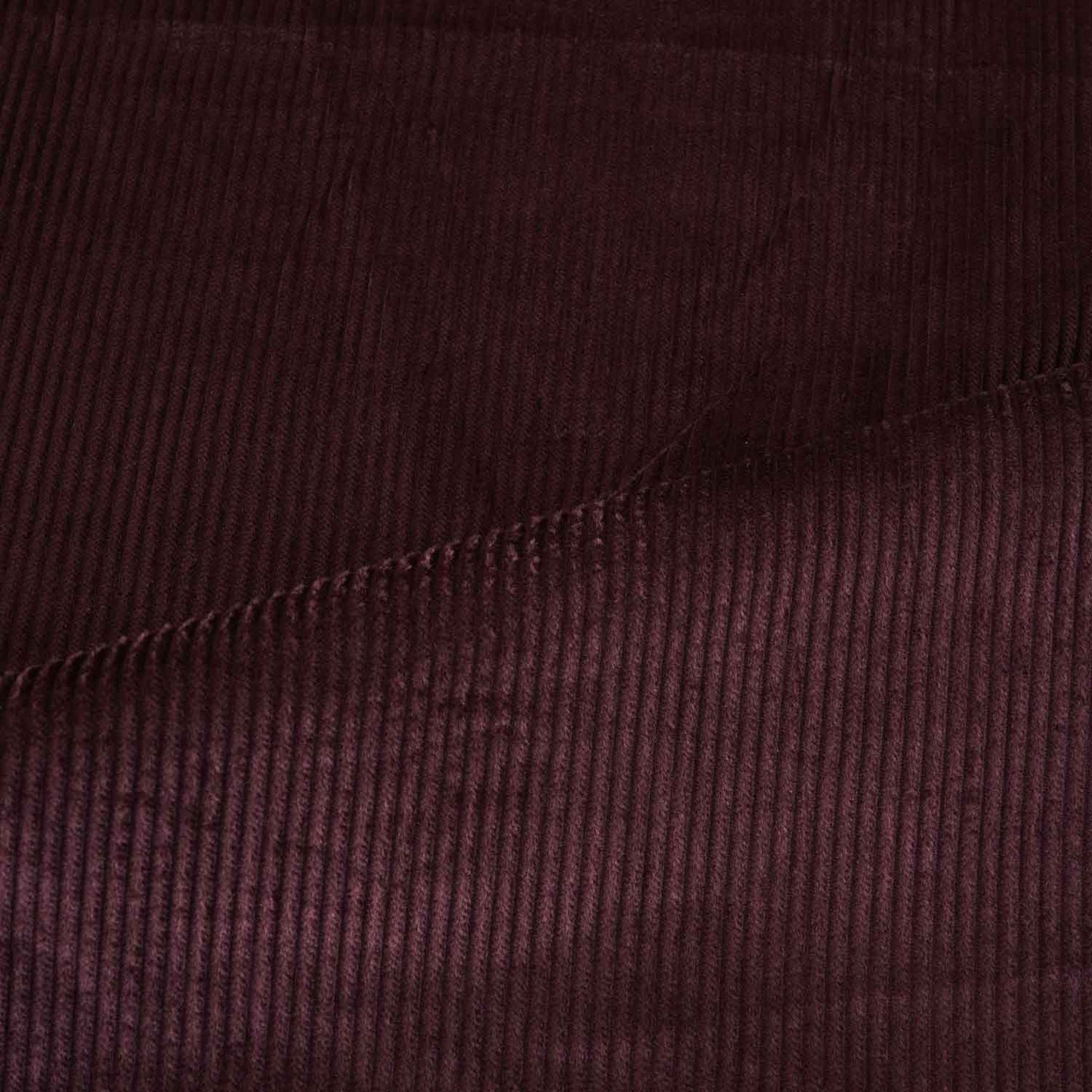 Wine Solid Corduroy Fabric EI-27985