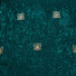 Green Floral Cutdana Crushed Velvet 9000 SC-27990