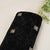 Black Floral Cutdana Crushed Velvet 9000 SC-27993