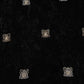 Black Floral Cutdana Crushed Velvet 9000 SC-27993