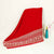 Red Border Work Cutdana Embroidery Micro Velvet 9000 SC-27996