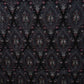 Black Kashmiri Embroidery Raw Silk Fabric DRAJ-28023