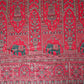 Magneta Traditional Zari Embroidery Georgette Fabric DRAJ-28034