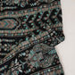 Black Traditional Zari Embroidery Georgette Fabric DRAJ-28035
