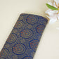 Blue Jaal with Mina Buta Brocade Fabric KR-28056