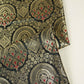 Black Jaal with Mina Buta Brocade Fabric KR-28057