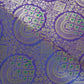Purple Jaal with Mina Buta Brocade Fabric KR-28059