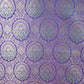 Purple Jaal with Mina Buta Brocade Fabric KR-28059
