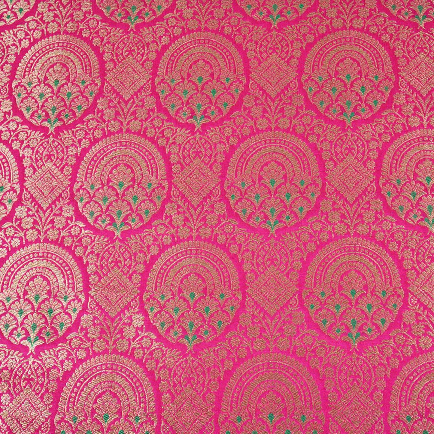 Magenta Jaal with Mina Buta Brocade Fabric KR-28061