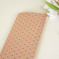 Pink Mina Buta Jaal Brocade Fabric KR-28065