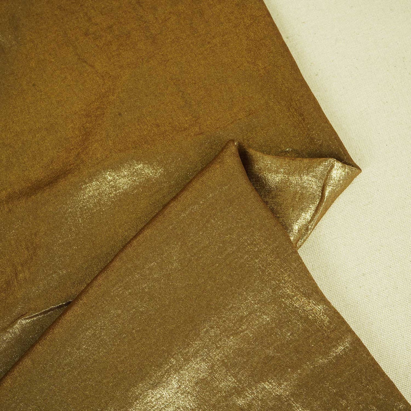 Shimmer Golden Foil Fabric DT-28074